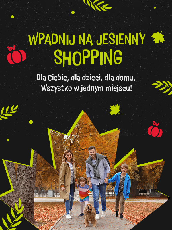 Centrum handlowe Jantar w Wejherowie - wpadnij na jesienny shopping mobile